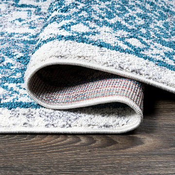 Boho Cottage Medallion Area Rug